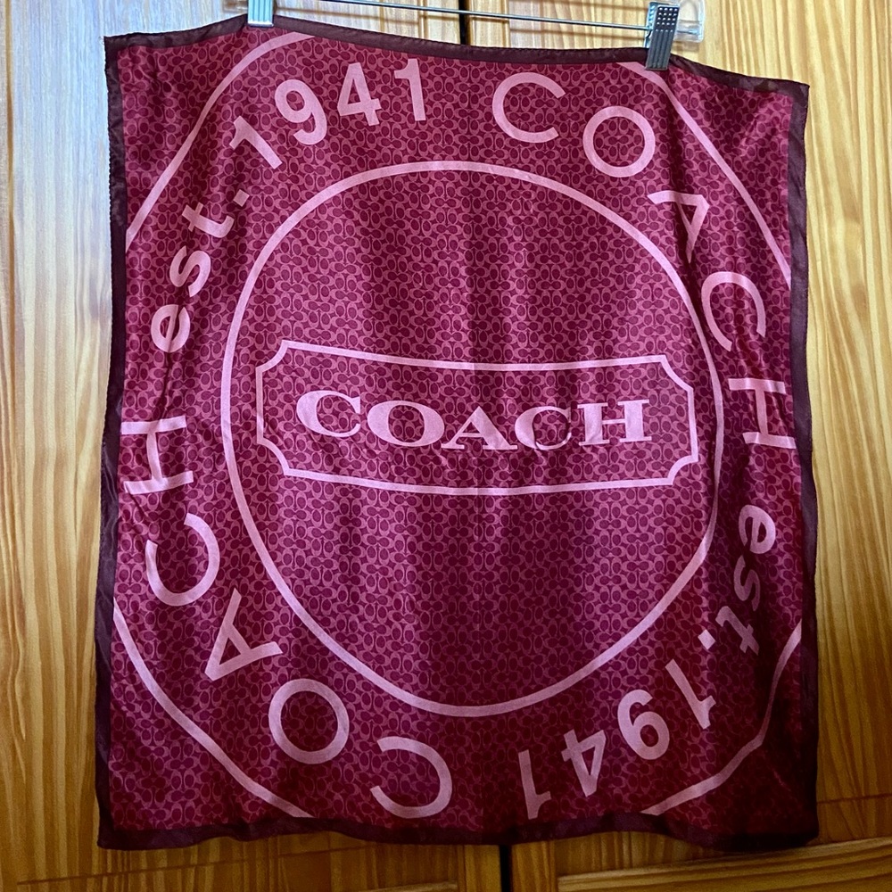 Coach Scarf
